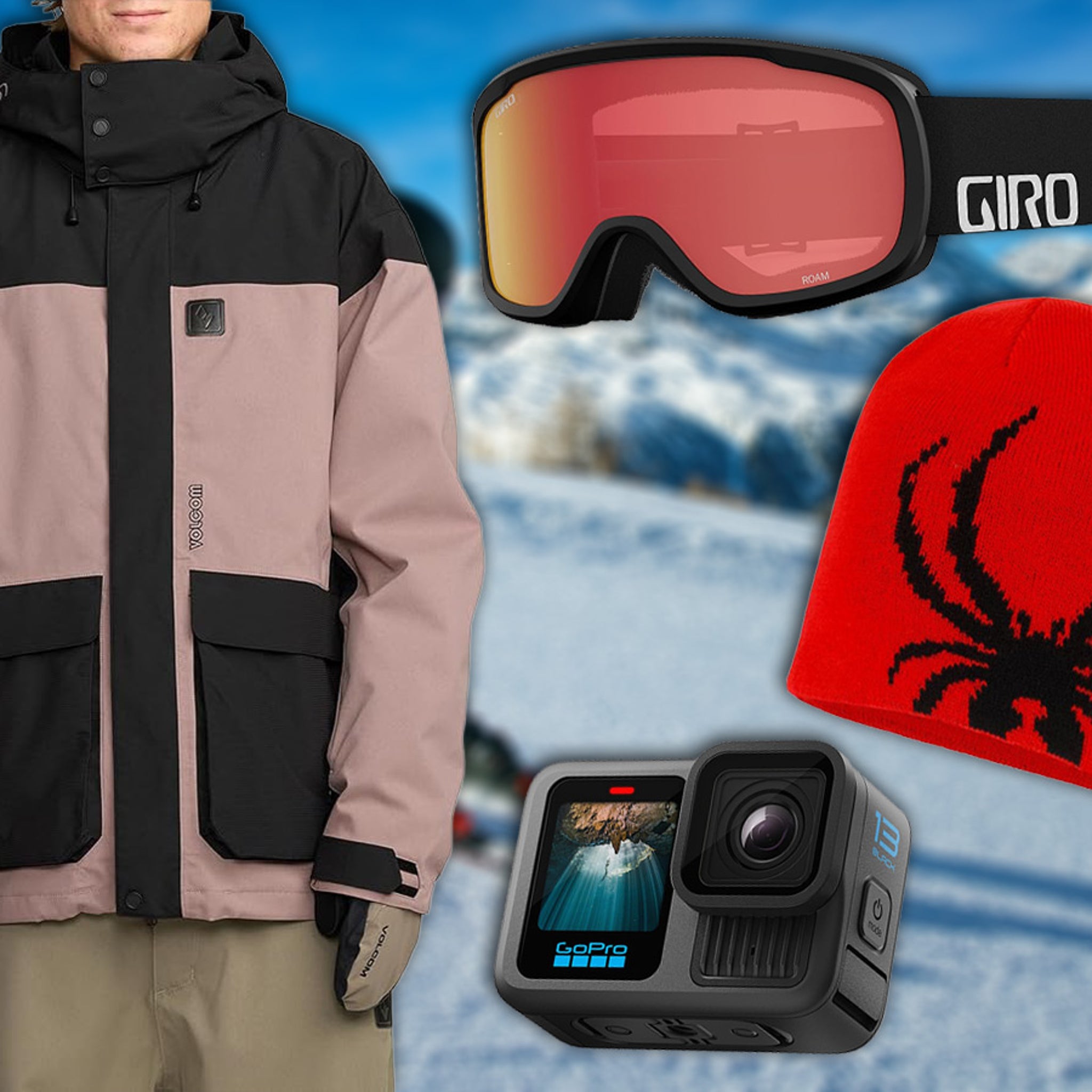Snowboard and Ski Apparel for Powder Days