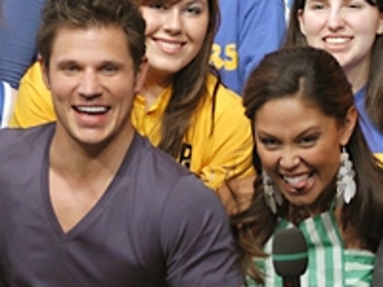 Nick Lachey and Vanessa Minnillo