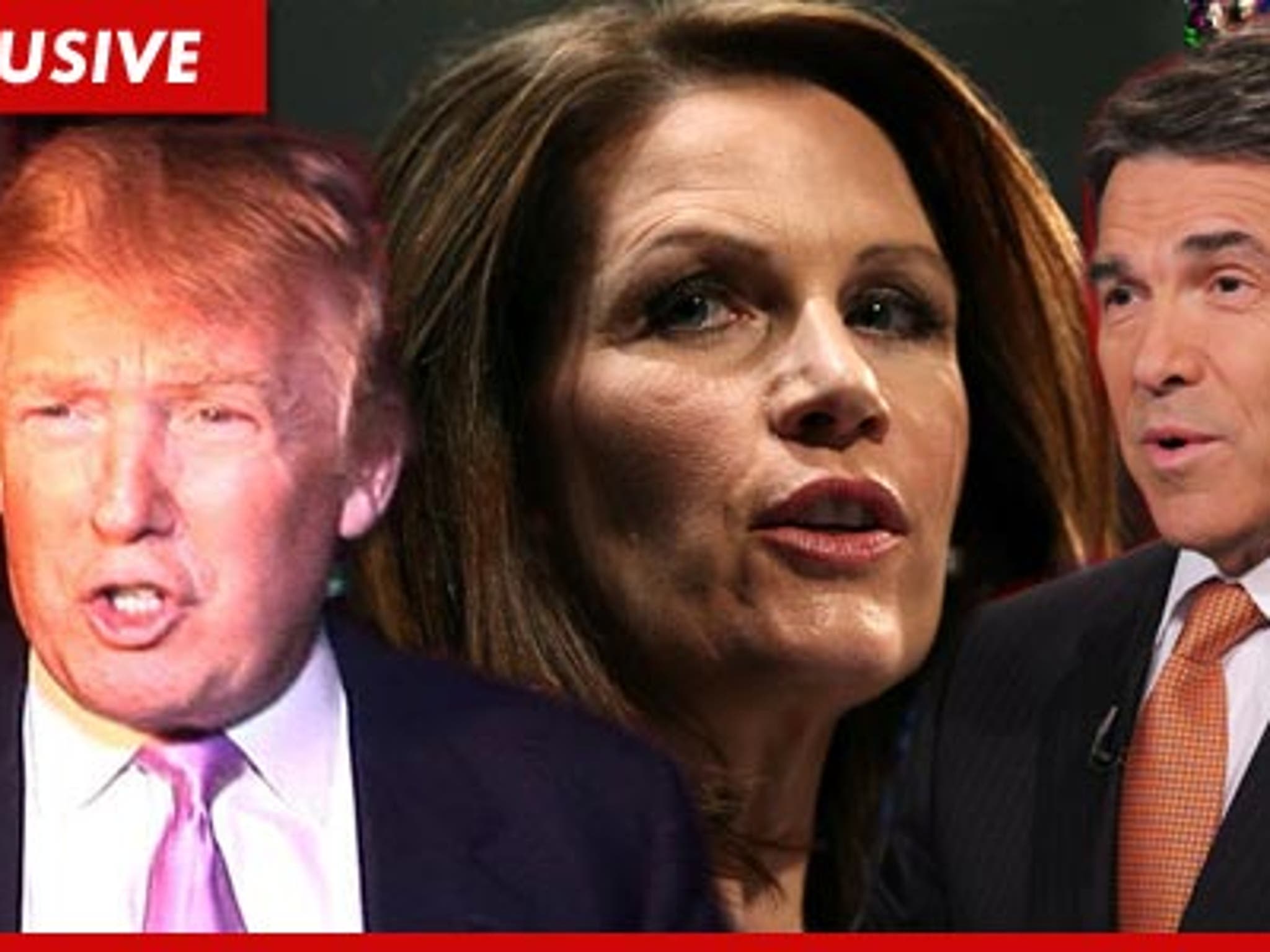 Donald Trump Michele Bachmann and Rick Perry Are COWARDS