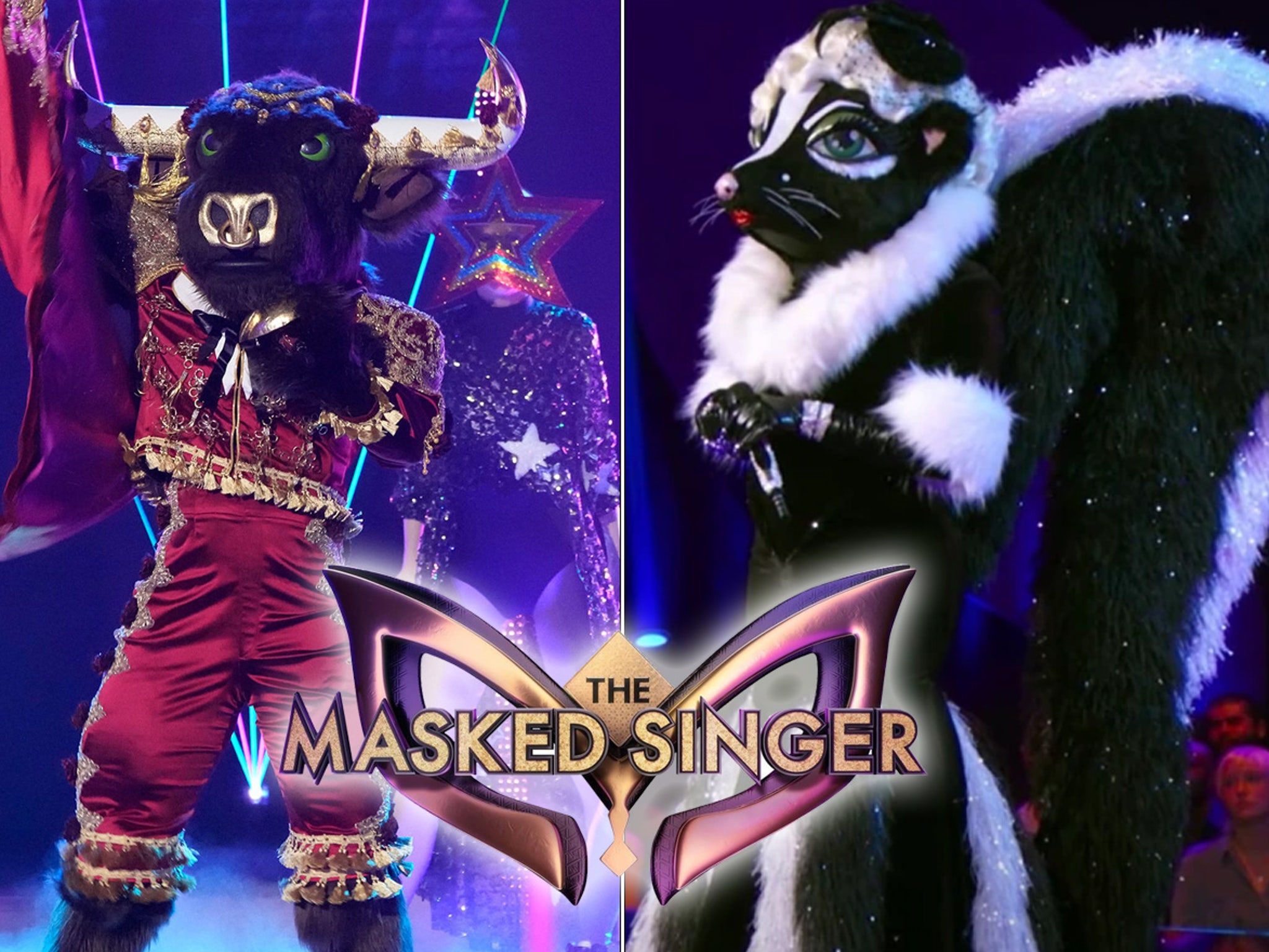 the masked singer bull moves trailers to dodge the skunk s psych out