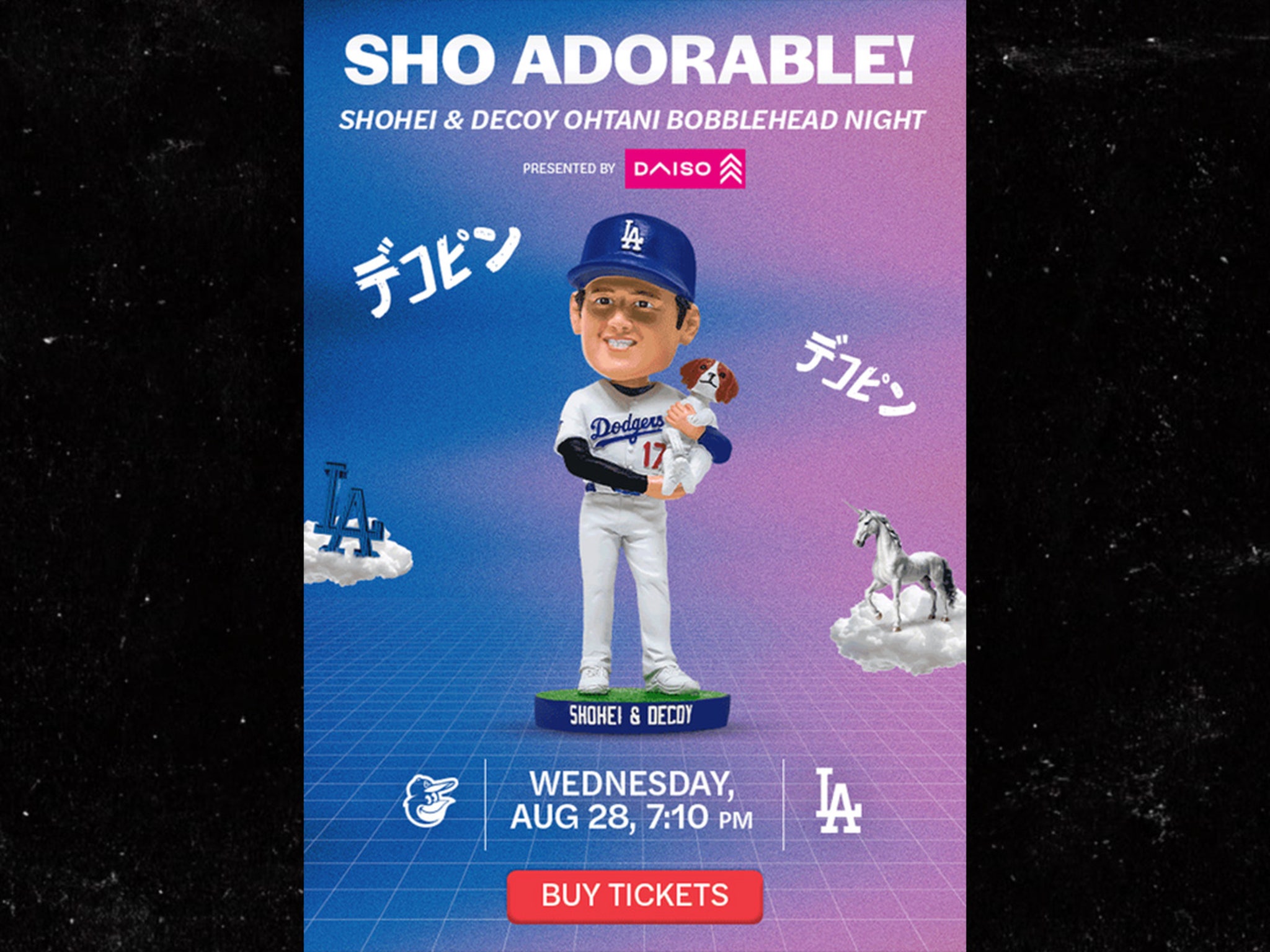 Shohei Ohtani and Decoy 2024 Dodgers Bobblehead SGA – My Store