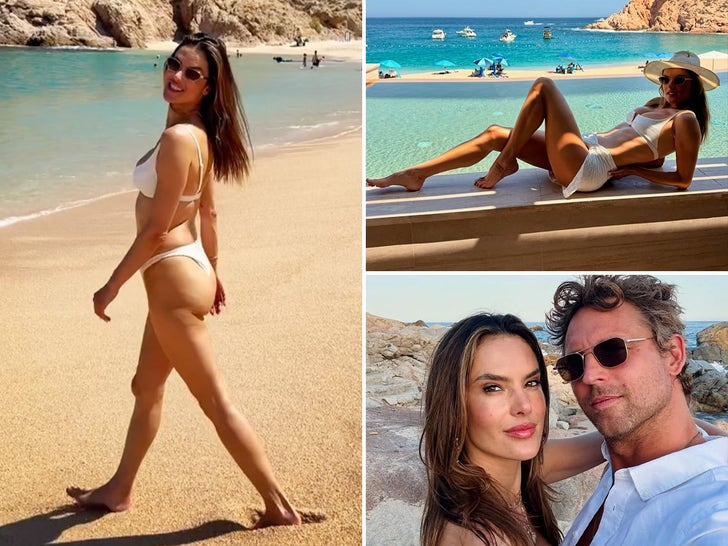 Alessandra Ambrosio Turns Up Temps On Cheeky Cabo Vacay