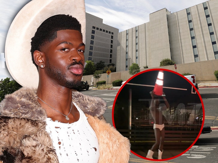 lil nas x van nuys jail getty reuters