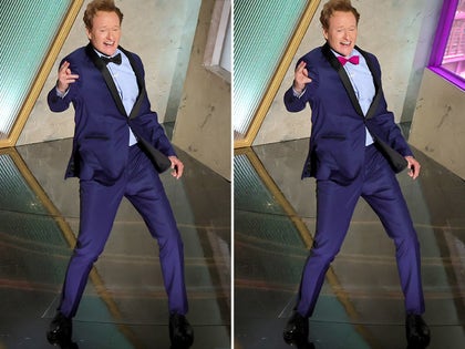 Can you spot the THREE minor differences in these two Conan O'Brien images?