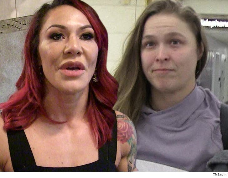 Cyborg to Ronda Rousey Congrats But I'm Still 'Most Feared' :: 0820-cris-cyborg-ronda-rousey-tmz02-3