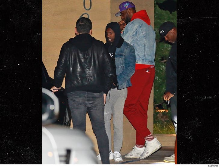 LeBron James Wears Super Rare Nike Shoes For Nobu Date with Savannah