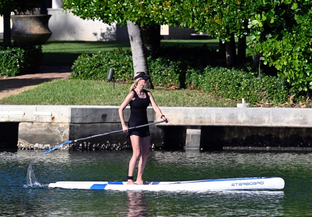 Ivanka Trump Paddle board 3