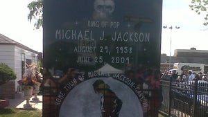 Michael Jackson Monument Unveiled