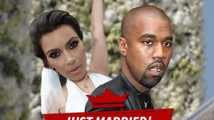 Kim Kardashian and Kanye West -- We're Officially Married