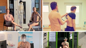 German Doctors Get Naked in Protest, Demand More PPE
