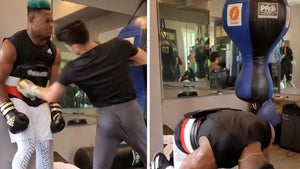 JuJu Smith-Schuster Takes Violent Ryan Garcia Punches To Ribs In Insane Video