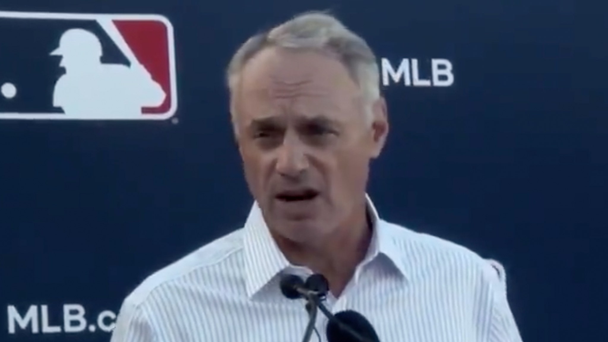 Rob Manfred Says MLB Will Cancel Games Following Failed CBA Talks