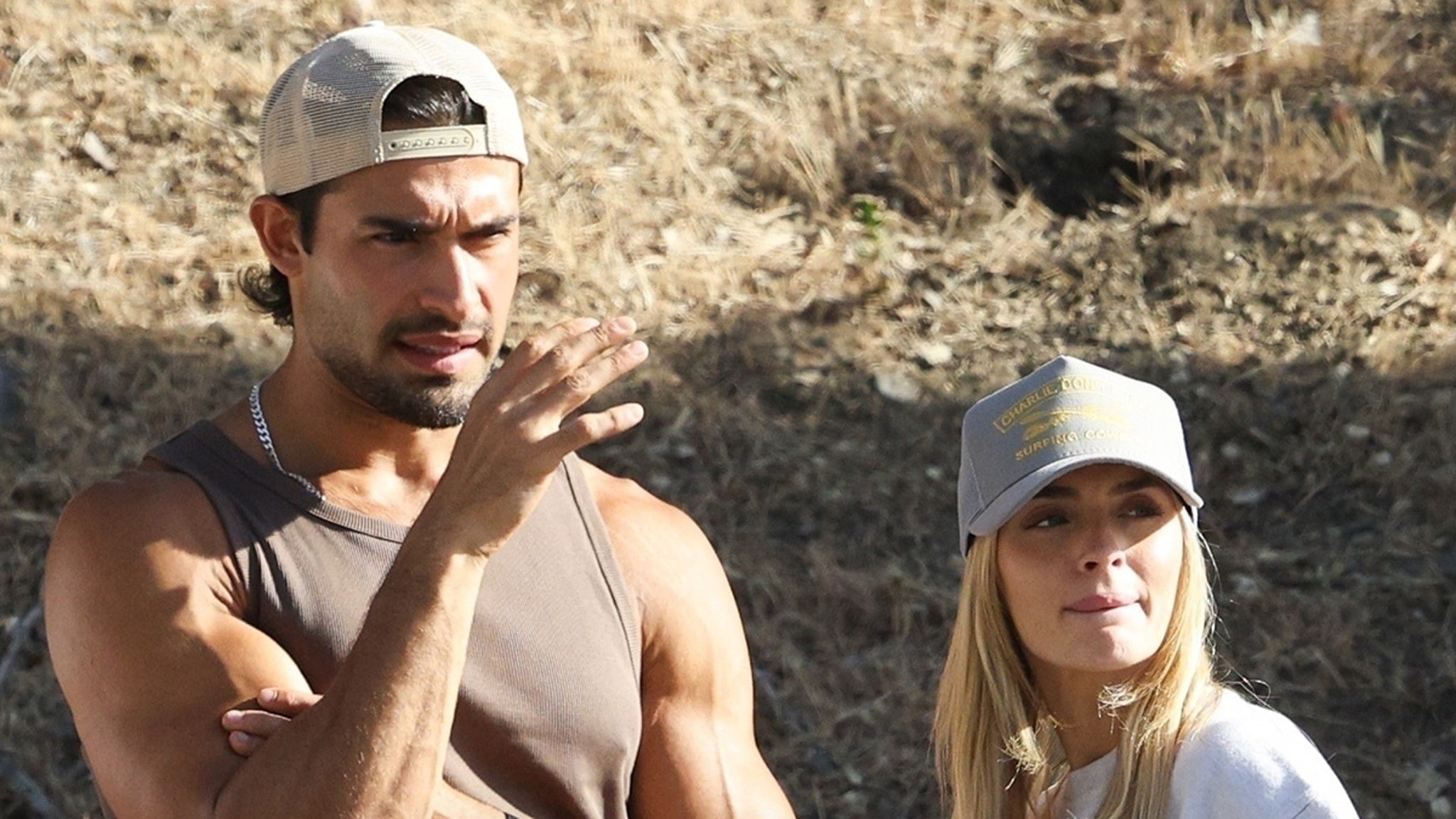 Sam Asghari & Brooke Irvine on Date After Britney Spears' Airplane Antics