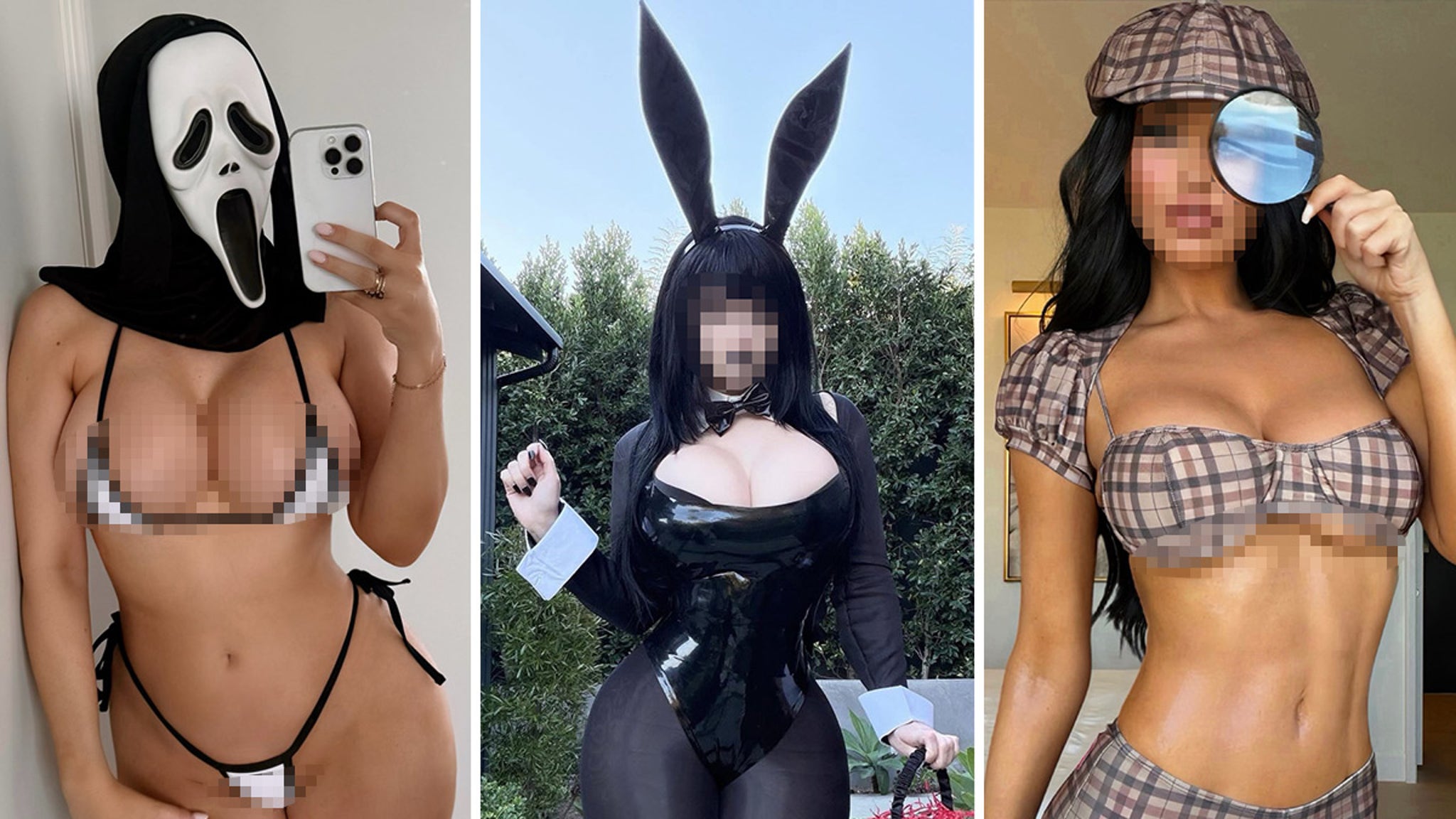 Stars In Sexy Halloween Costumes 2026 — Can You Guess Who?!