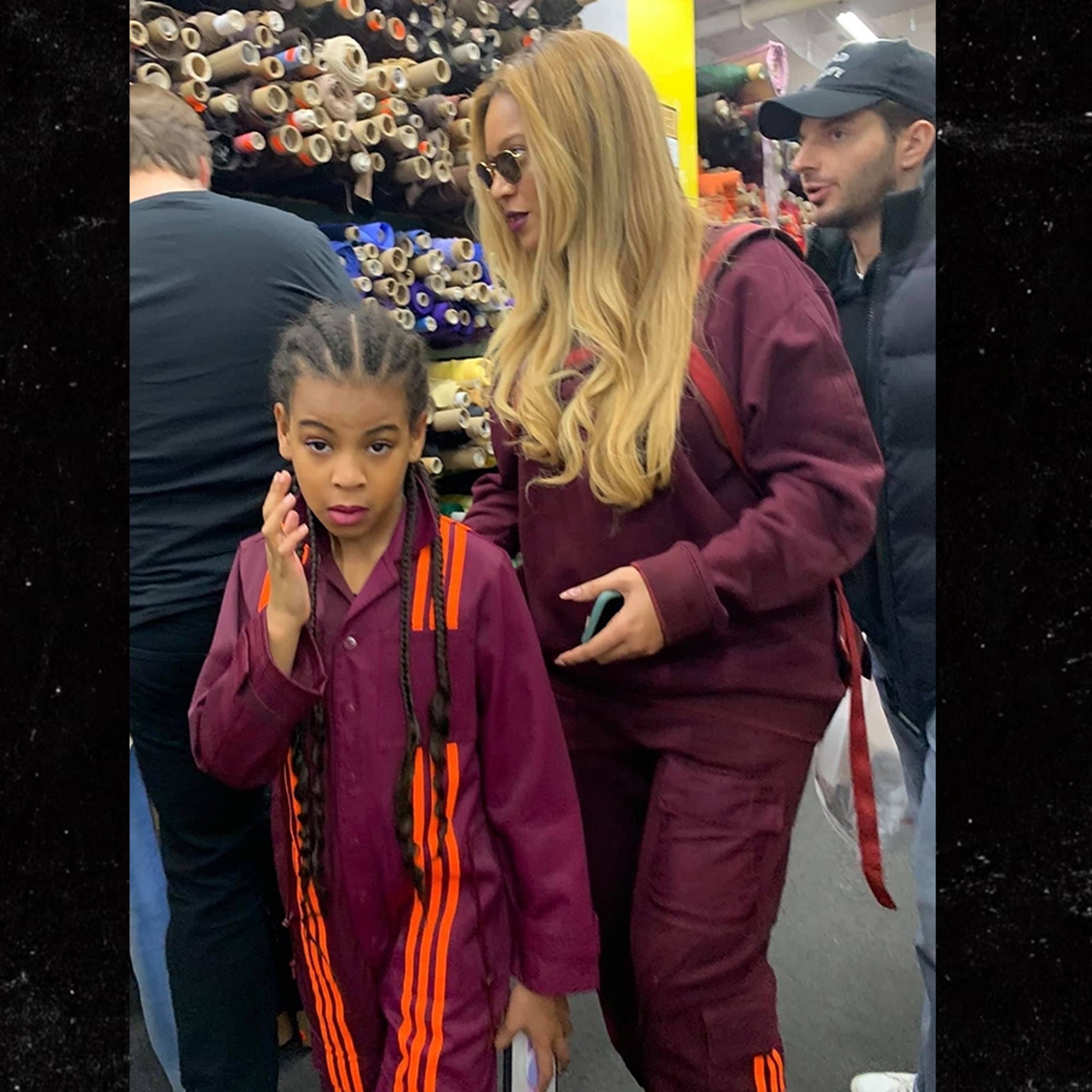 Beyonce and Wearing Adidas x Ivy Park Gear
