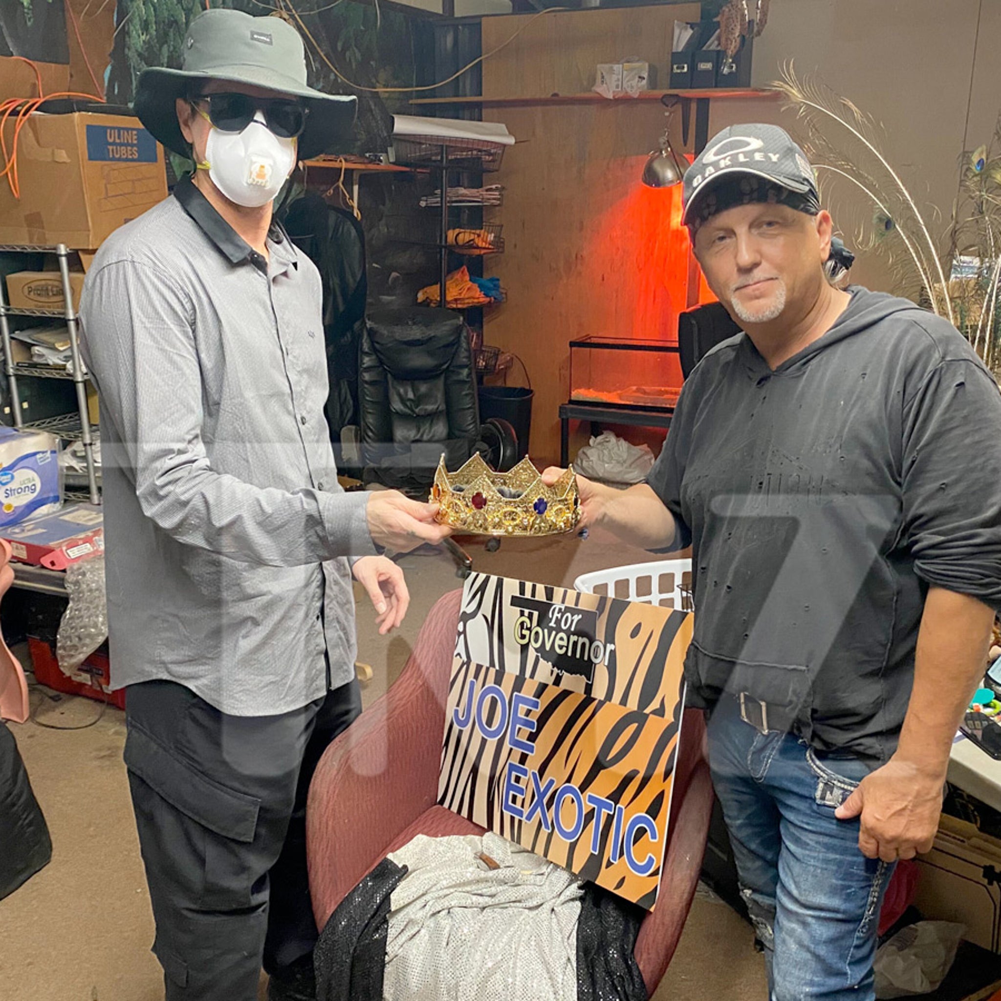 Joe Exotic Memorabilia Heading to Zak Bagans' 'Tiger King' Exhibit