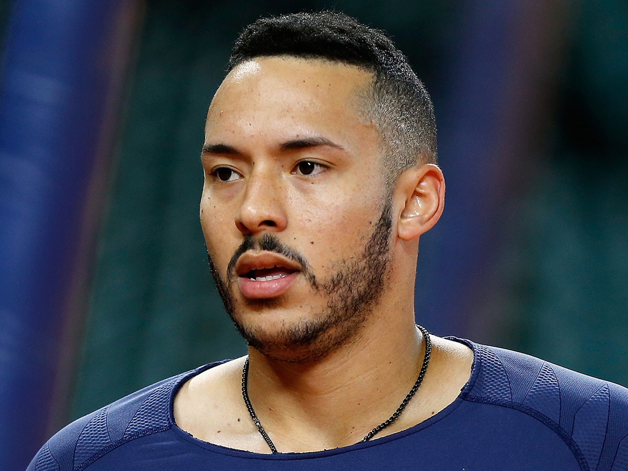 Astros Shortstop Carlos Correa and fiancée discuss fractured rib in video -  The Crawfish Boxes