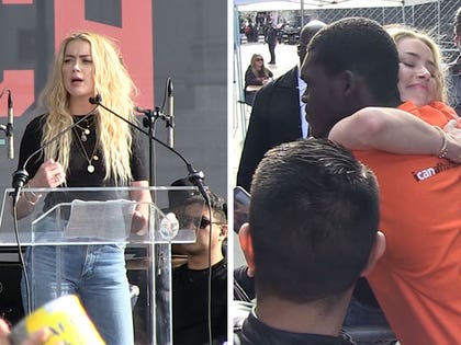 Amber Heard Women's March