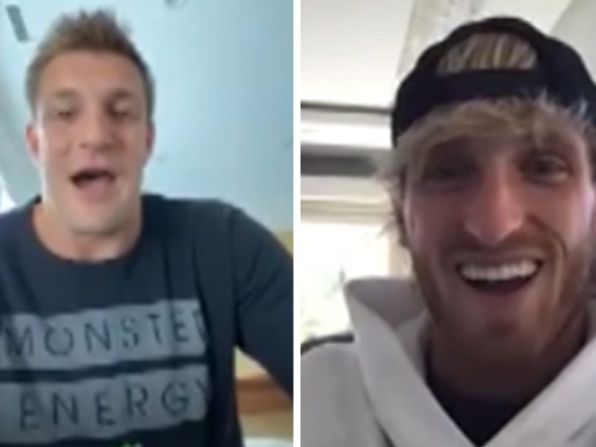 Logan Paul Sparred 4 Gronkowski Bros While Training For Mayweather They Re Massive