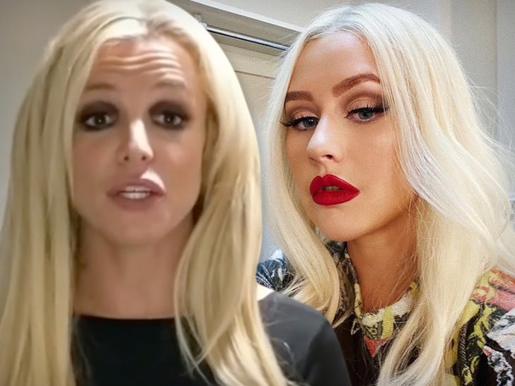 Britney Spears Drags Christina Aguilera for Refusing to Talk About  Conservatorship