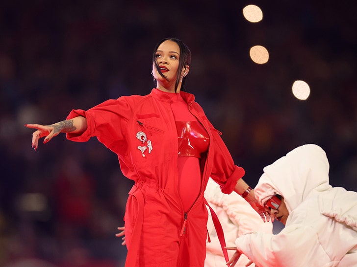Rihanna Reveals She Was Pregnant During British Vogue Shoot, Didn't Know It