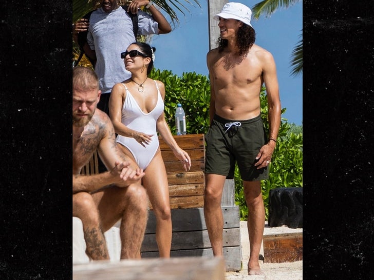 Vanessa Hudgens And Cole Tucker Hit The Beach After Wedding