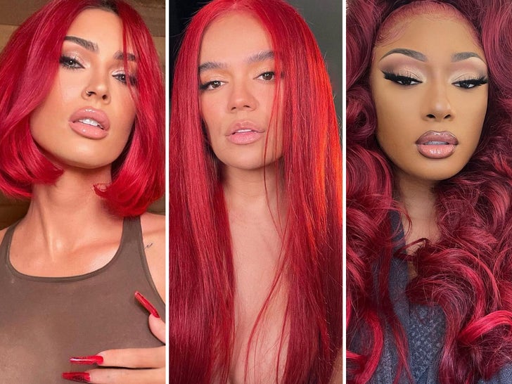 Stars With Spicy Red Hair