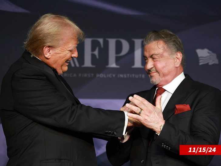 Sylvester Stallone dan Donald Trump Getty 1