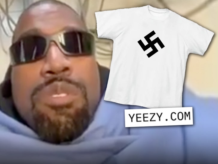 Kanye West vendendo camisa suástica, link do comercial do Super Bowl