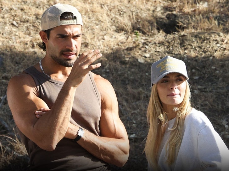 Sam Asghari & Brooke Irvine Outing in LA