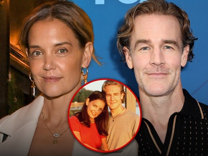 katie holmes and james van der beek getty 1