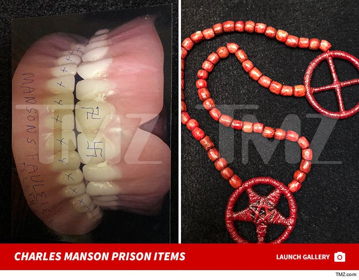 Charles Manson Prison Items