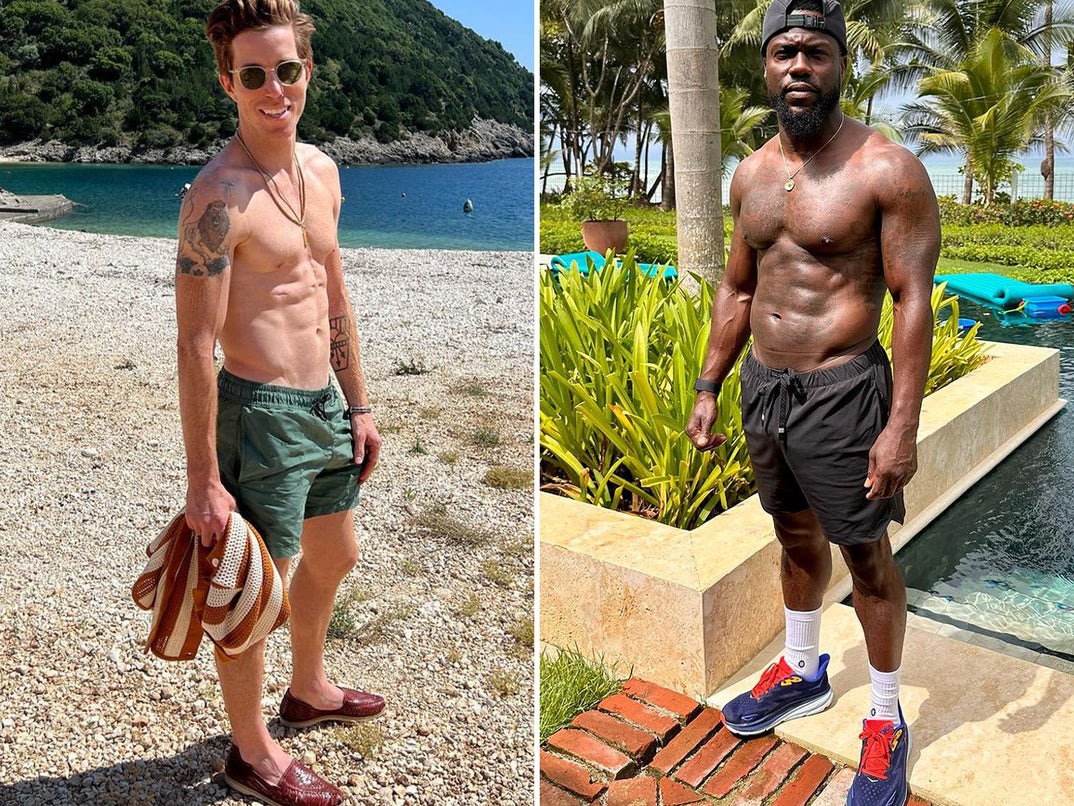 Shaun White vs. Kevin Hart -- Hunks In Trunks Edition