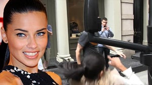 Adriana Lima -- Legend of the Fall in Head Crushing Video