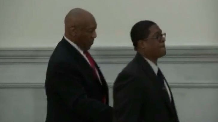 Bill Cosby Leaving Court After Guilty Verdict