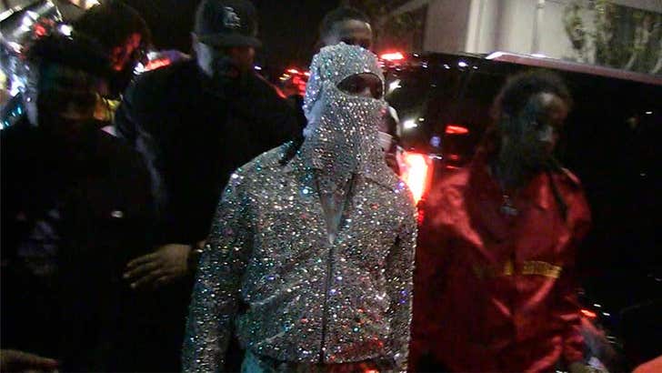 Cardi B Wears Diamond Studded Face Mask FOr Paris Fashion Week: See The  Photo