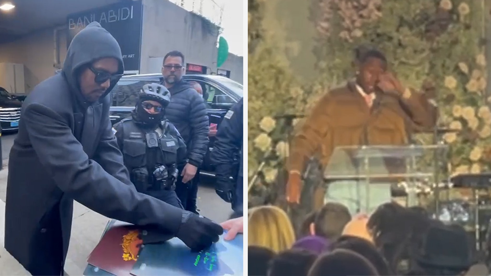 WATCH: Tyler, the Creator's moving eulogy at Virgil Abloh memorial