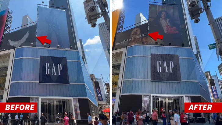 Kanye West Swiftly Removed from Gap Yeezy Display in NYC Following End of  Partnership