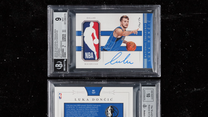 Luka Dončić '18 Rookie NBA Logoman Card Sells For $3.12 Mil At Auction