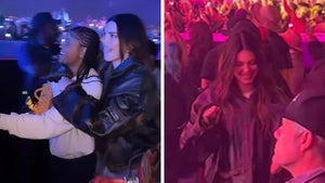 Kendall Jenner Dances in Coachella Crowd During Bad Bunny Performance