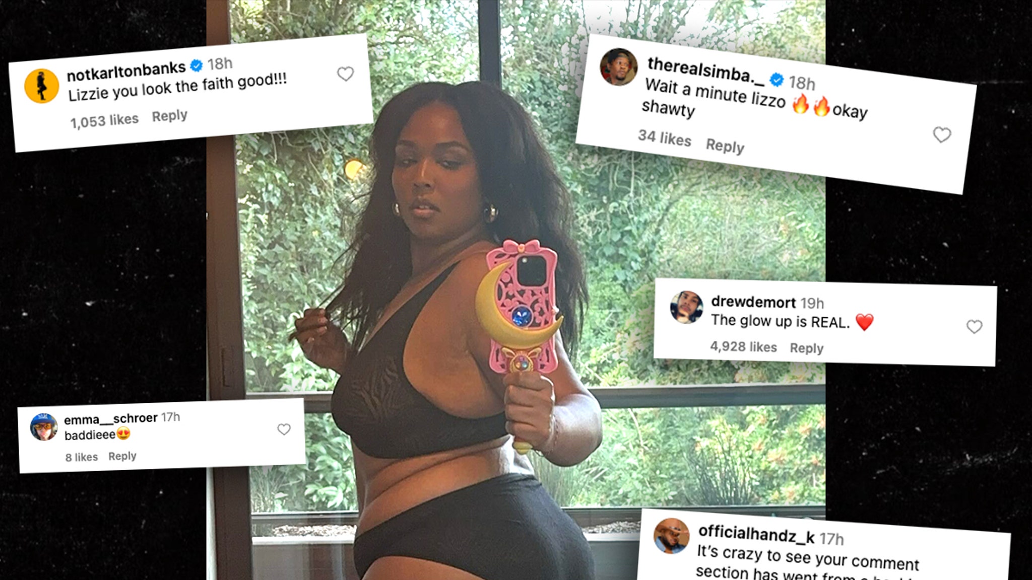 Lizzo Flaunts Butt in Underwear Selfie After Huge Weight Loss