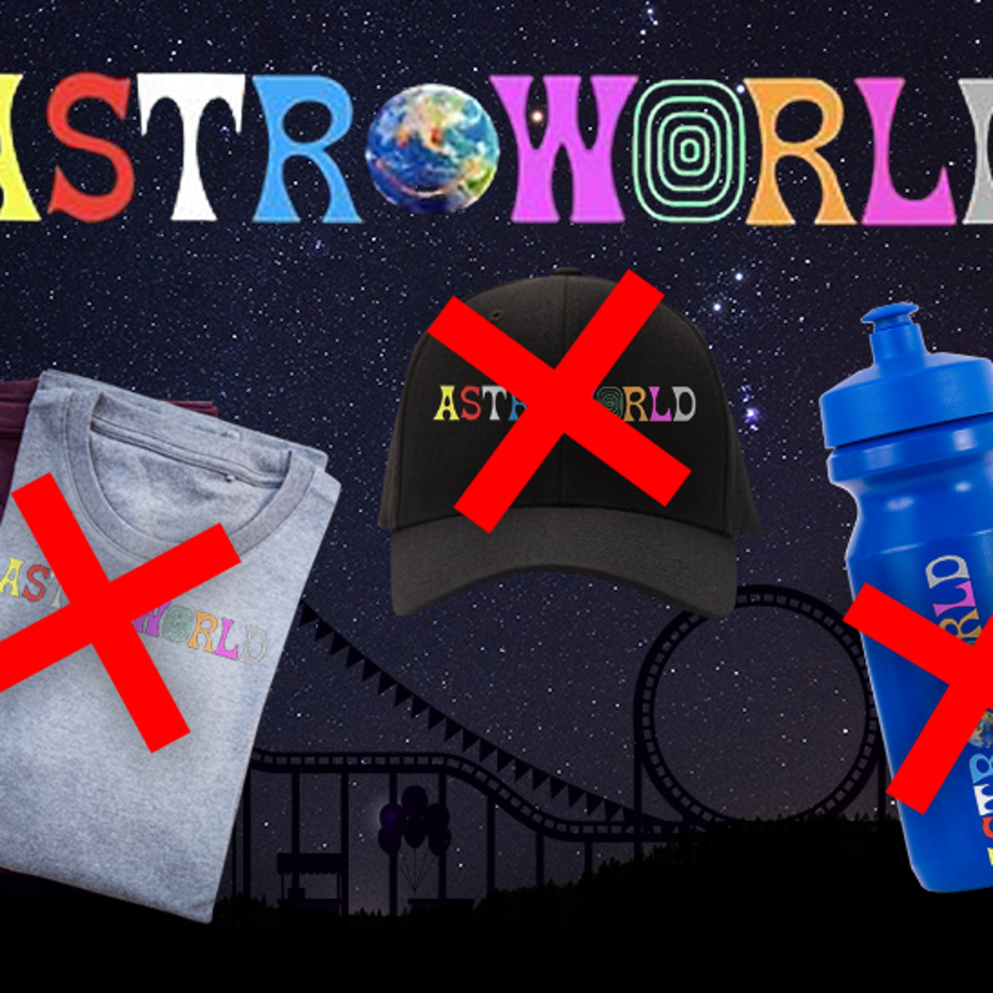 Travis Scott Gets Green Light To Block Bootleg Astroworld Gear At