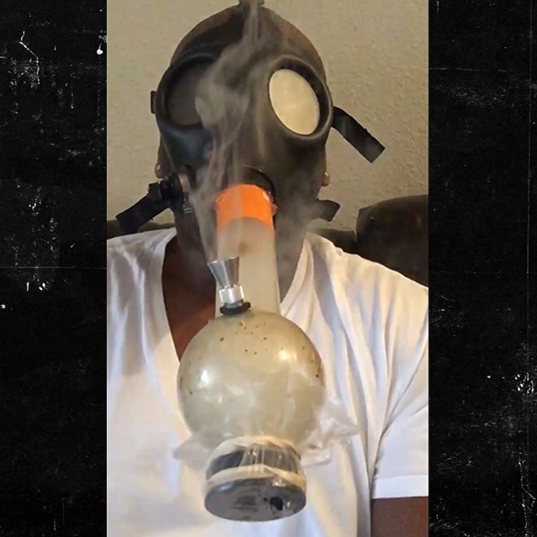 NFL's Laremy Tunsil Turning Day Gas Mask Bong Video For Charity