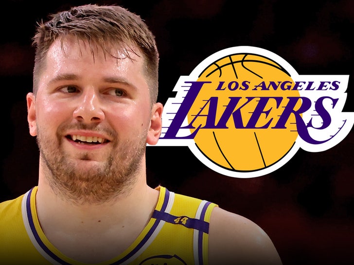 luka doncic lakers happy main getty