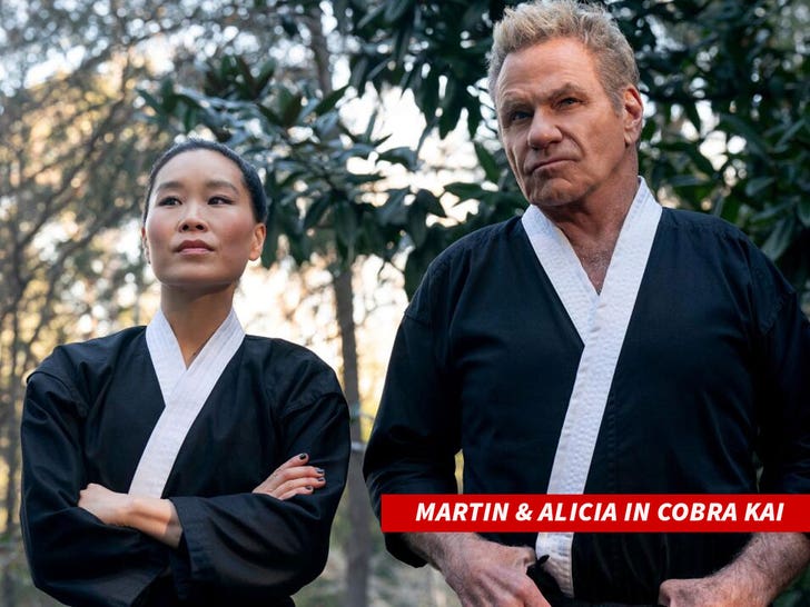 Martin Cov e Allisia Cobra Kai Evete