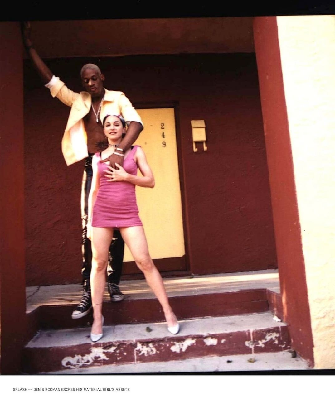 Madonna and Dennis Rodman