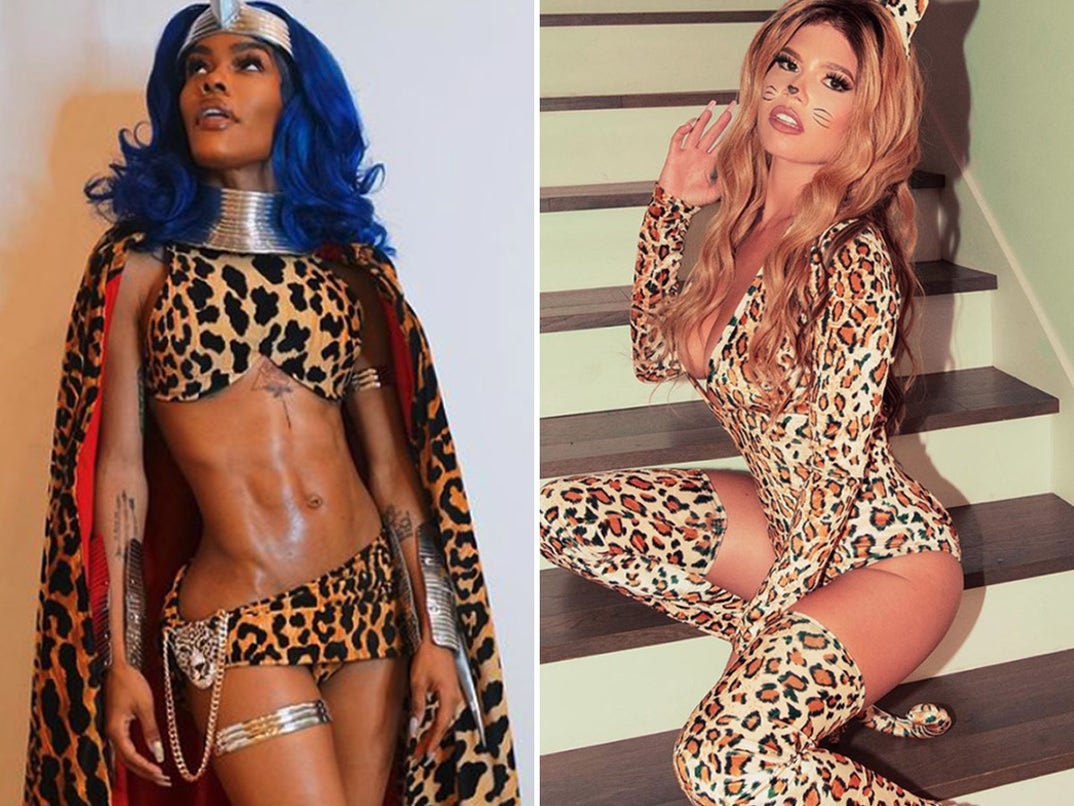 Teyana Taylor vs. Chanel West Coast -- Animal Print Edition