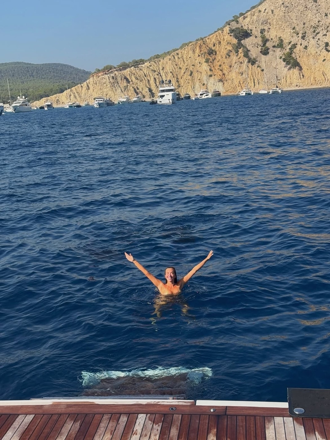 Stassie Karanikolaou Golden Girl Vacay 4