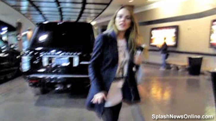 Lohan Explodes When Sam Ditches Her in Vegas
