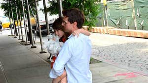 Tom Cruise Reunites with Daughter Suri in New York City